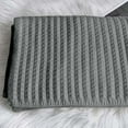 thumbnail image 5 of Women's Winter Knit Warm Scarf Super Soft Long Knit Scarves (Grey One Size), 5 of 5