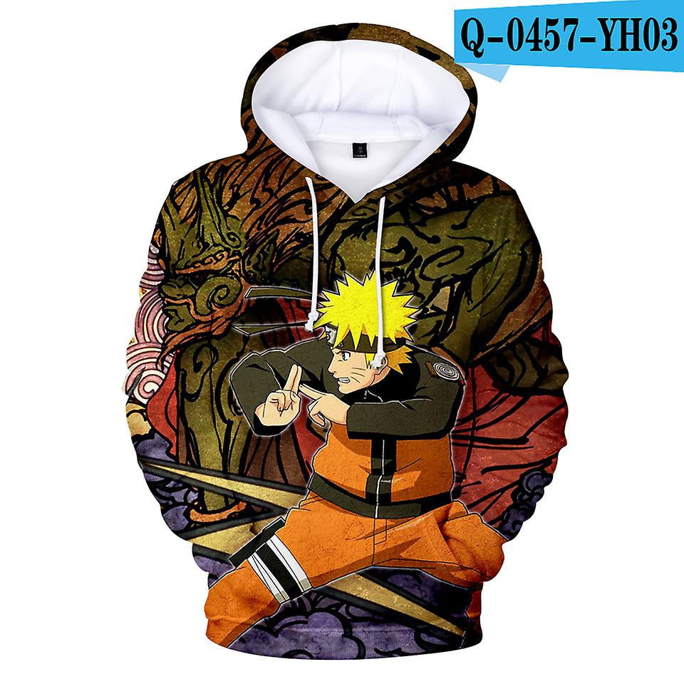 Chico/adulto Naruto 3d sudadera Cosplay Anime periférico impresión ...