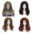 thumbnail image 6 of Kinky Curly Synthetic Wigs with Breathable Net, Heated-Resistant & Easy Maintenance for African Women's, 6 of 8