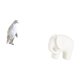 thumbnail image 5 of Escultura De Pingüino Y Elefante De Resina, Figura Coleccionable, Adorno Decorativo Artesanal, Estatua De Animal Para Inauguración De La Casa, Mesa, Bar, Dormitorio, Oficina, Estantería,, 5 of 8
