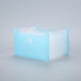thumbnail image 1 of Nvzi Organizador de archivos expandible de 2 piezas, tamaño A5, bolsa de almacenamiento con soporte telescópico para el hogar y la oficina, color azul, 1 of 4
