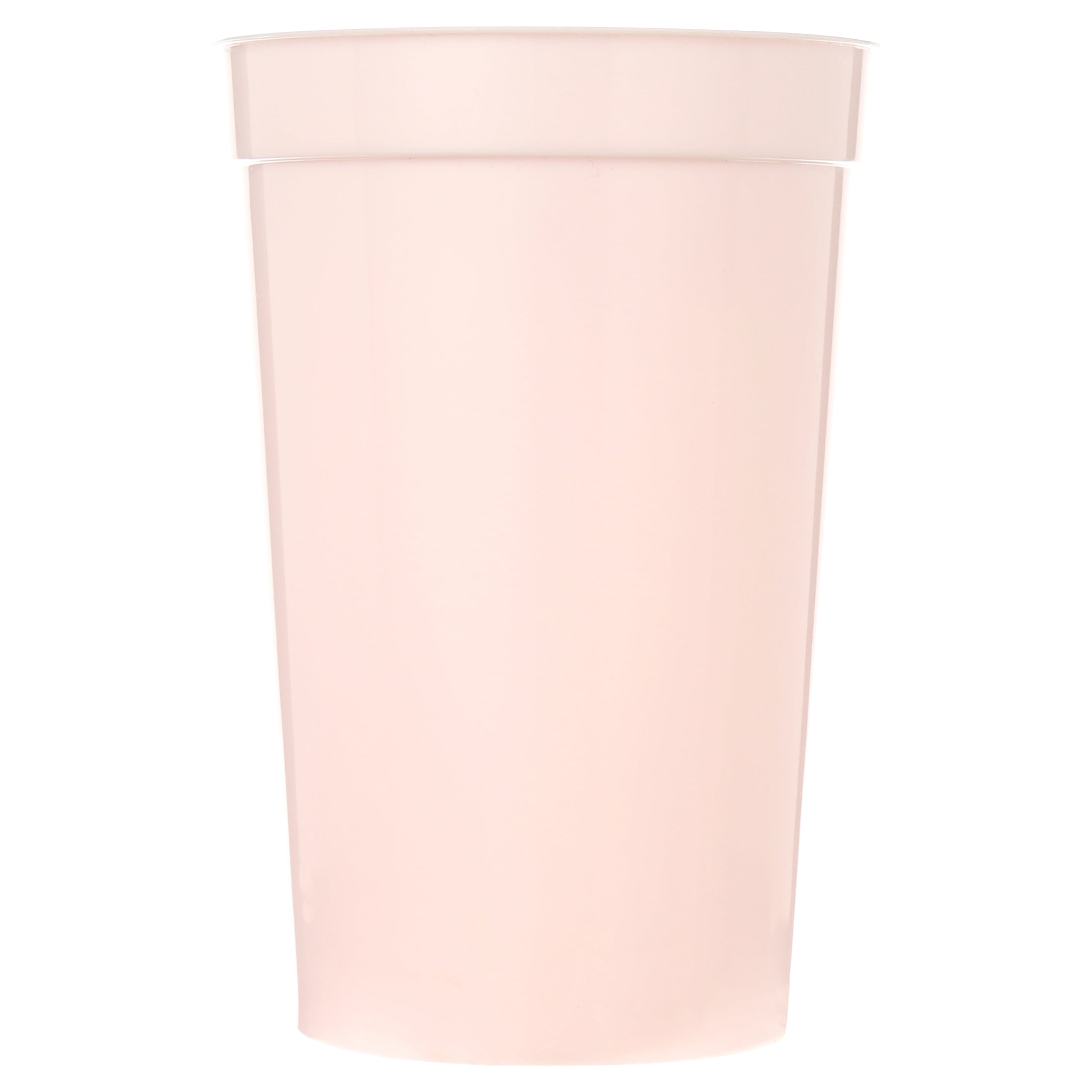 Way to Celebrate Bridesmaid Plastic Cups, Pink, 6 Count