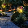 thumbnail image 7 of 32" Moon Fairy Solar Garden Lights，Garden Solar Lights Decor, Pathway Outdoor Stake Lights, Landscape Lights for Yard, 7 of 7