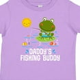 thumbnail image 4 of Inktastic Daddys Fishing Buddy Cute Frog Boys or Girls Toddler T-Shirt, 4 of 5
