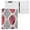 Hearts, variant on Hard Shell Ring Binder With Clip Holds 200 Sheets Office Home Organization Hand-drawn Crosses