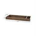 thumbnail image 5 of Child Craft Universal Changing Table Topper, Converts Dresser to Changing Surface, Secure Fit, Toasted Chestnut, 5 of 6
