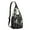 Black-17, variant on Cosmic Eclipse Sling Backpack - Mystical Lunar & Constellation Print, Lightweight Anti-Theft Pack for Goth Fashion & Outdoor Adventures