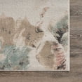 thumbnail image 6 of Laddha Home Designs 5' x 7' Beige and Blue Floral Garden Rectangular Area Throw Rug, 6 of 8