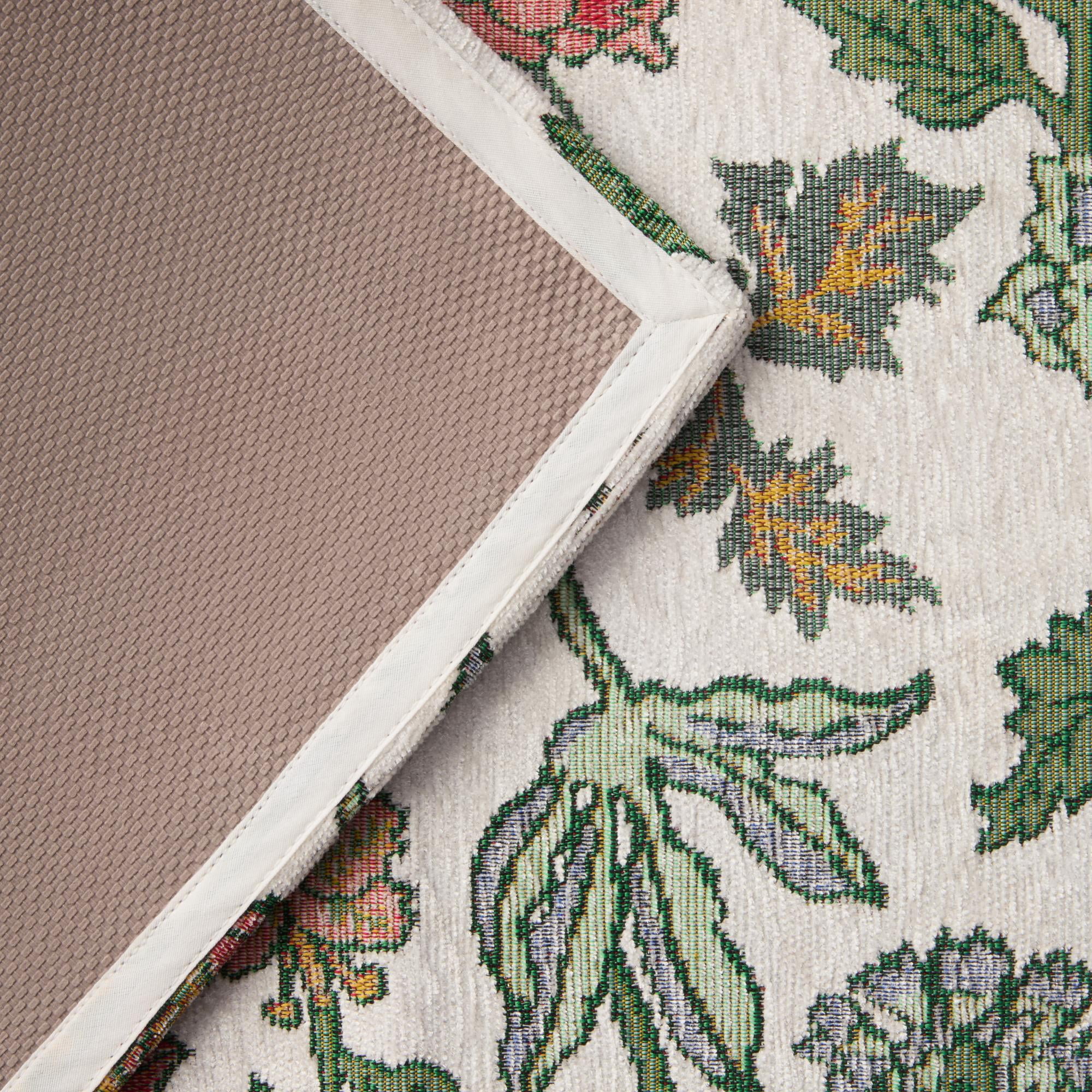 Beautiful Wildflower High Low Kitchen Rug by Drew Barrymore, Multiple, 32"W x 20"