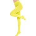 thumbnail image 1 of Malla Media Pantimedia Microfibra Para Dama Licra 3d Sexy 3 Piezas Verde Limón Unitalla, 1 of 6
