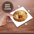 thumbnail image 7 of 3drose, New Years Eve Image of Gold Disco Ball, Set of 4 Ceramic Tile Coasters, 7 of 7