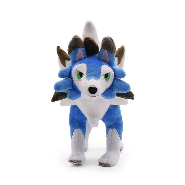 Seekfunning 9 Shiny Lycanroc Pokemon Plush Collection Toys Birthday Gift For Boys Girls Blue Walmart Com