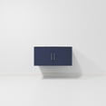 thumbnail image 5 of Geneva 36 in. W Navy Blue Bath Vanity and White Quartz Top, 5 of 11