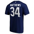 thumbnail image 3 of Men's Fanatics Auston Matthews Blue Toronto Maple Leafs Big & Tall Name & Number T-Shirt, 3 of 3