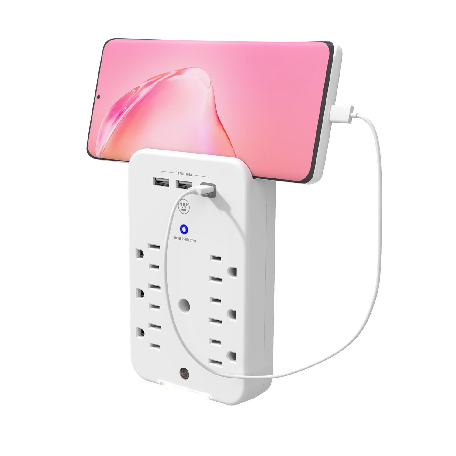 Westinghouse Wall Surge 6 USB-C