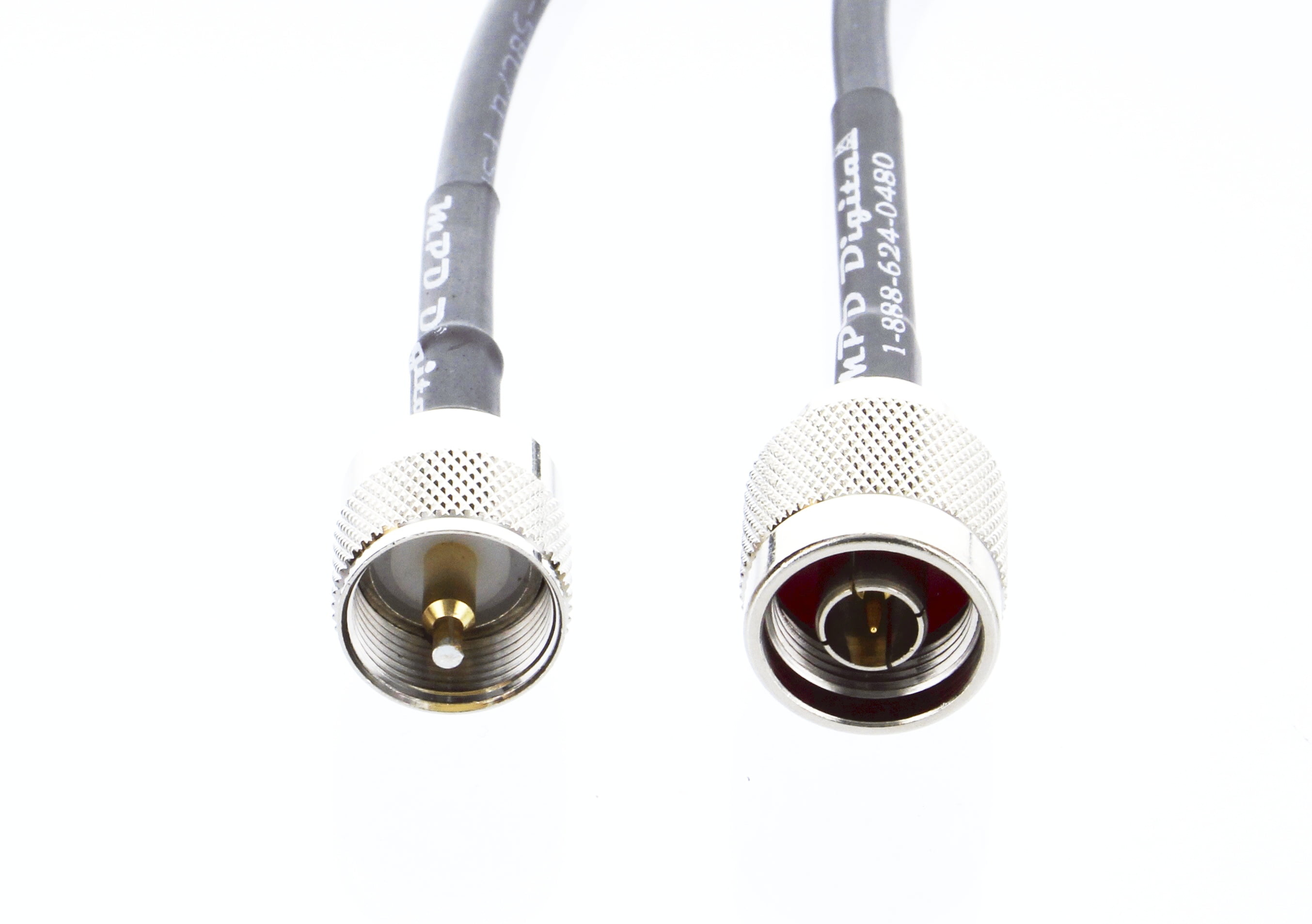 RG213 Coaxial Cable Jumper Ham CB UHF VHF RF N Male to PL259 (UHF