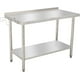 thumbnail image 1 of Zzistar Mesa de Acero Inoxidable NSF para Preparación y Trabajo, 48" x 24" con Estante Ajustable, Mesa Comercial de Alta Resistencia para Restaurante, Hogar y Hotel, 1 of 7
