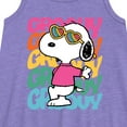 thumbnail image 2 of Peanuts - Groovy Stacked - Toddler and Youth Girls A-line Dress, 2 of 5