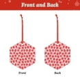 thumbnail image 2 of Gaeub Strawberry And Flowers Print Christmas Ornaments for Christmas Tree,Christmas Decor,Christmas Decorative Hanging Pendants,Acrylic Christmas Decorations -Hexagon, 2 of 7