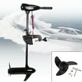 thumbnail image 3 of Electric Trolling Motor Outboard Inflatable / Fishing Boat Brush Engine 85LB 24V, 3 of 20