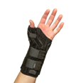 thumbnail image 5 of Hely Weber Black Fabric Adjustable Lacing Pulls Thumb Brace with Wrist Support Thumb / Wrist 455-LT, 5 of 5