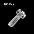 thumbnail image 3 of Unique Bargains M5x16mm Plastic Phillips Bolts PC Pan Head Machine Screws Transparent 100 Pack, 3 of 5
