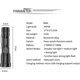 thumbnail image 2 of Antorcha LED Xhp99 superbrillante de 10000 lúmenes, linterna LED USB con zoom impermeable, linterna de 3 modos, antorchas de mano impermeables para acampar, senderismo de emergencia, 2 of 5