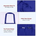 thumbnail image 4 of Kitchen Cooking Aprons Polyester Art Aprons Pottery Apron Artist Painting Apron Blue, 4 of 5