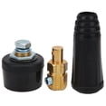thumbnail image 2 of Quick Connector Socket and Plug, Welding Cable Panel Connector Quick Fitting Plug and Socket 50-70 Rapid Fitting Cable Connector Plug, Welding Cable, 2 of 8