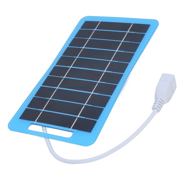 Panel Solar, panel solar Cargador Alta Eficiencia 5W 5V Silicon Monocristalino Para Vieg