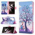 thumbnail image 4 of Designed for Samsung Galaxy S22 Ultra 5G, Allytech Wallet PU Leather Card Slots Kickstand Flip Case Impact Resistant Protective Magnetic Closure Case for Galaxy S22 Ultra 6.8", Love Tree, 4 of 5