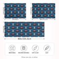 thumbnail image 4 of Haosy Satin Pillowcase for Hair and Skin Standard Cooling Silk Pillow Case with Envelope Closure Pirate Ship and Skull 20"x26", 4 of 9