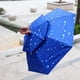 thumbnail image 5 of Sombrero Paraguas Lluvia Portátil Cabeza Parasol Plegable para Exteriores (azul Oscuro), 5 of 8