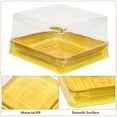 thumbnail image 5 of SEWACC Small Pastry Boxes PolyPropylene 50Pcs Multi Application, 5 of 6
