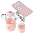 thumbnail image 2 of 600ml Pink Electric Kettle Multi‑Function Temperature Constant Glass Teapot Chinese Plug 220V, 2 of 5