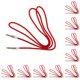 thumbnail image 1 of Sidaley 3,5 mm a cable de audio del coche cable auricular altavoz cable auxiliar pieza de repuesto reproducción de música para teléfono Rojo 10piezas, 1 of 4