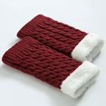 thumbnail image 2 of FADAACAI Fuzzy Socks for Women Knee and Leg Knitted and Thickened Wool Warm Boots and Fluffy Socks Womens Fuzzy Slipper Socks Clearance！, 2 of 5