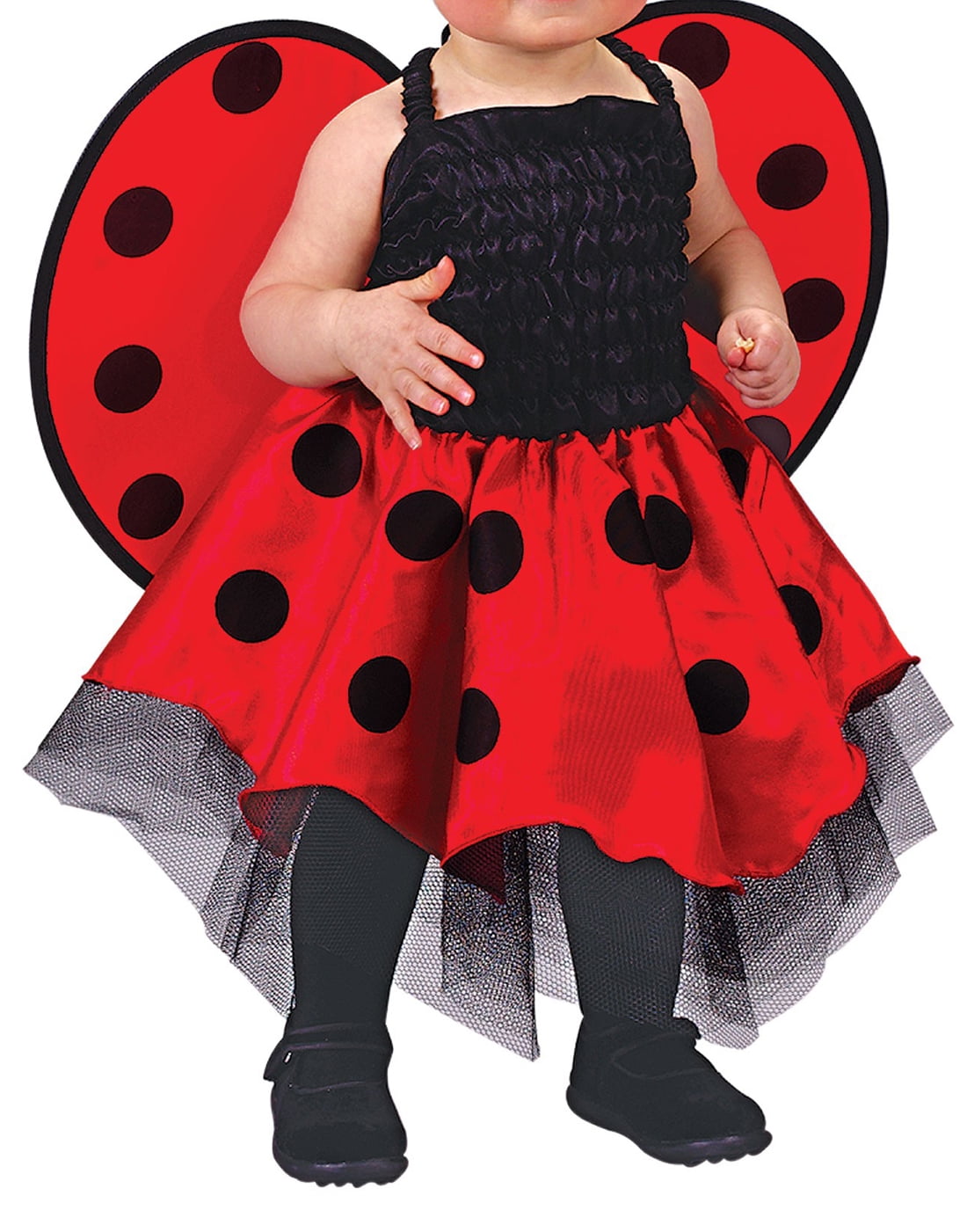 Fun World Lady Bug Female Infant Fancy-Dress Costume for Infants, Up to 24 Months, One Size