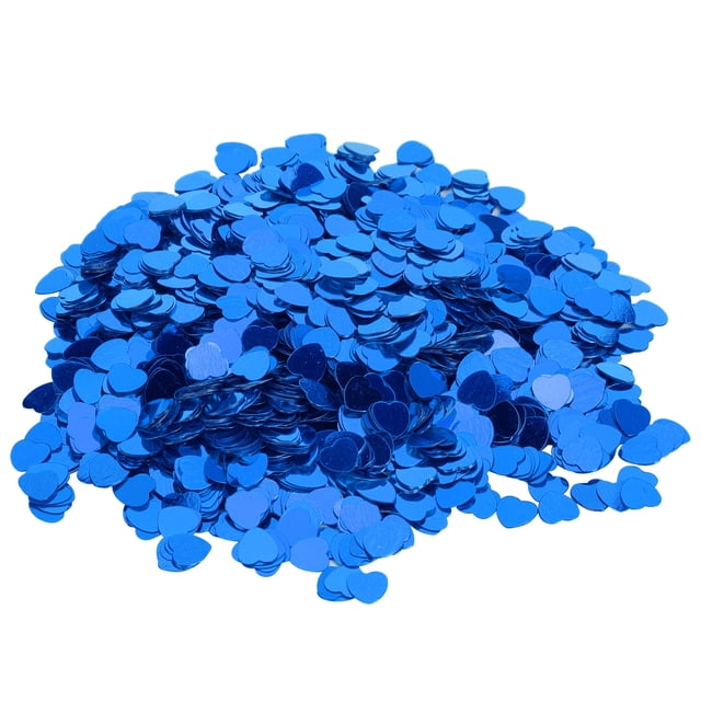 Deryang Materiales de PVC Confeti de Boda Duradero, Lentejuelas Simples y Elegantes para el día de San Valentín, Excelente artesanía Fiesta de Bodas para Actividades de cumplea?osBlue) Khall 1.2142E+12
