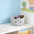 thumbnail image 5 of Rope Storage Basket Cute Cow Shape Organizer Foldable Blanket Toy Storage Bin Decorative Basket for Nursery Bedroom Living Room Home Decor Gift Use, 5 of 6