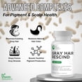 thumbnail image 6 of DR Vitamin Solutions Gray Hair Rescind Hair Vitamins Capsules, Hair Supplements with Catalase, 60 Count, 6 of 9