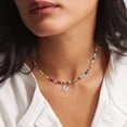 thumbnail image 6 of Turandoss Colorful Beaded Initial Choker Necklace for Women Girls Letter A-Z Cute Jewelry Trendy Personalized Mothers Day Birthday Gifts for Women Teen Girl Kids, 6 of 8