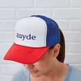 thumbnail image 5 of CafePress - Zayde - Adjustable Unisex Printed Trucker Hat with Mesh Back, 5 of 10