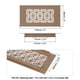 thumbnail image 2 of Cubierta de ventilación de aire para puerta Uxcell, cubierta de ventilación de rejilla de aluminio de alta resistencia con tornillo de montaje para armario de vestidor 6 x 3 pulgadas, 2 of 6
