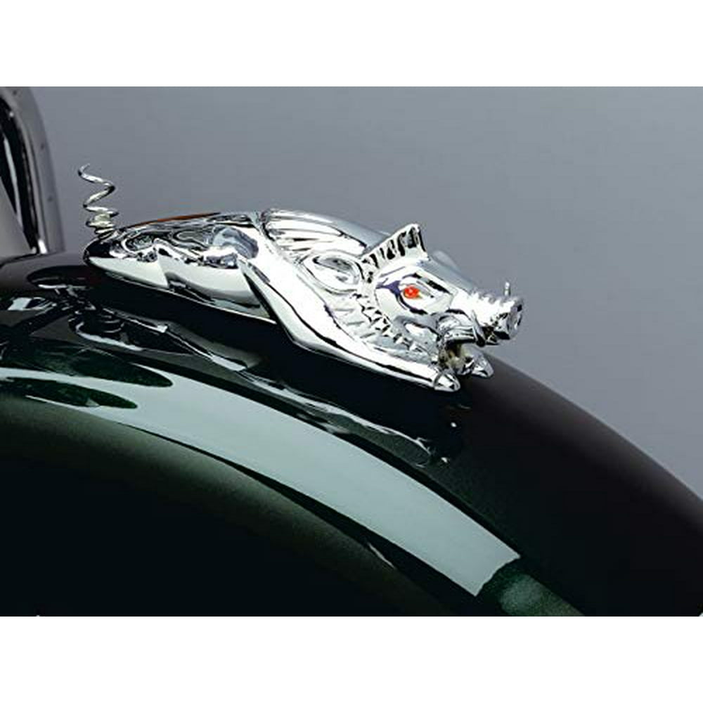 Kuryakyn 9022 Motorcycle Accent Accessory: Front Fender Wild Boar