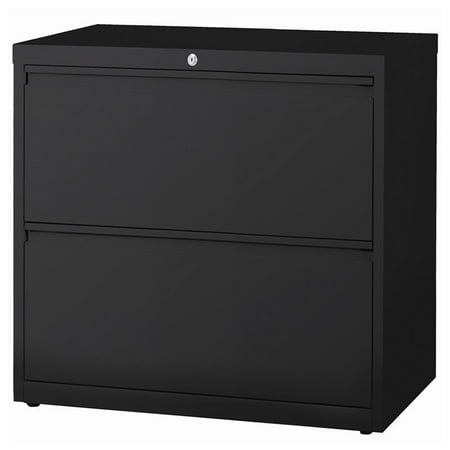Hl8000 Series 36 Inch Wide 2 Drawer Lateral File Cabinet Black