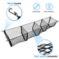 thumbnail image 2 of Zenicham Removable Pocket Universal Elastic Trunk Mesh Cargo Net Pickup Truck, 2 of 7