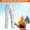 White, variant on Herrnalise Men's and women's snowboarding and snowboarding warm thickened ski pants White