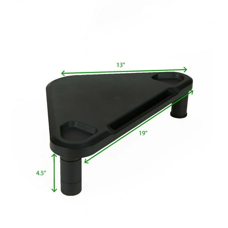 Mind Reader - Plastic Triangle Monitor Stand Corner