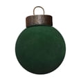 thumbnail image 1 of 1Pcs Velvet Christmas Balls Flocked Christmas Tree Ball Ornaments Plastic Balls Xmas Decorative Hanging Ornaments Christmas Tree Decoration 2.4 Inch, 1 of 5